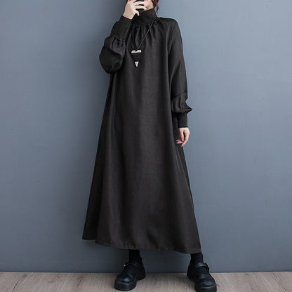 【ワンピース】おしゃれな プリント 韓国風 ミドルロング丈 ワンピース 【SHシリーズ】