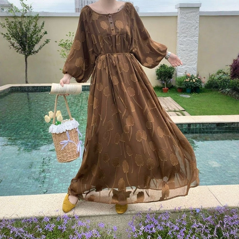 期間限定⭐️60%OFF【ワンピース】2WAY仕様 テクスチャー感 ロングワンピース 【SHシリーズ】