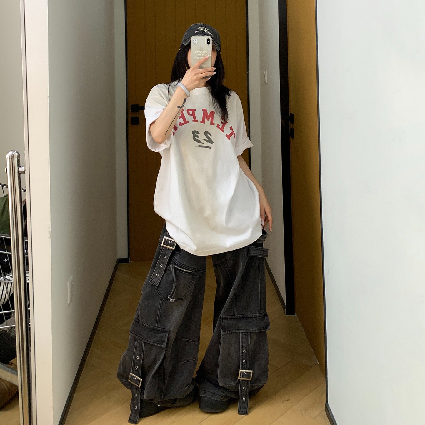 【トップス】【10～15日内発送】夏新作 アメリカンヴィンテージ風 ロゴプリント 綿100％ 半袖Tシャツ【FCシリーズ】