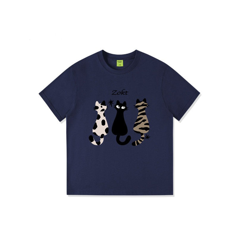 【トップス】人気急上昇 ヘビーウェイト 半袖Tシャツ レディース 夏トレンド アメリカンレトロ デザインカットソー【FCシリーズ】