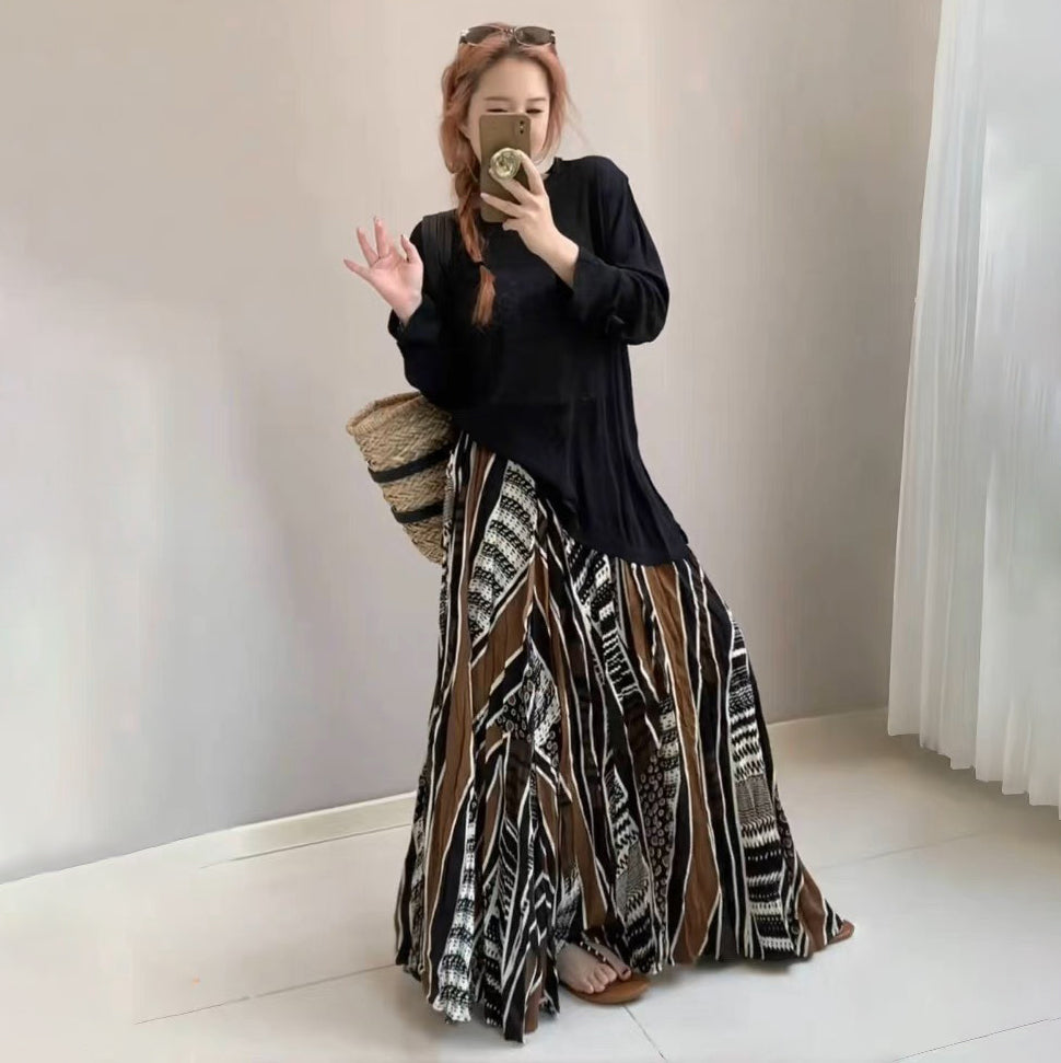 prom_theme商品です♪ ボトムス】秋冬新作 レディース ロングスカート フレア Aライン