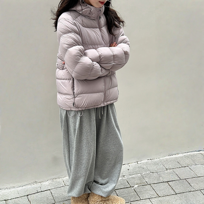 【アウター】パフ風 またはボーンライン風 防寒 フード付きジャケット 【JZシリーズ】