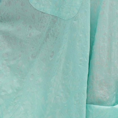 【トップス】【15日内発送】春 秋 夏 グレイッシュブルー UV対策 長袖シャツ 【JZシリーズ】