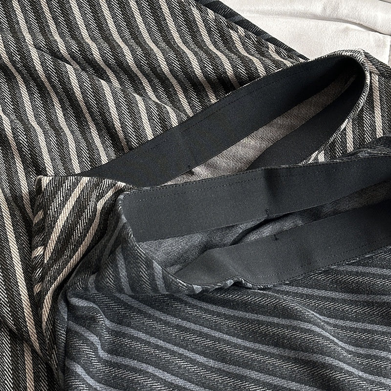 【ボトムス】春 秋 冬 ストライプ 上品 スカート 【JZシリーズ】