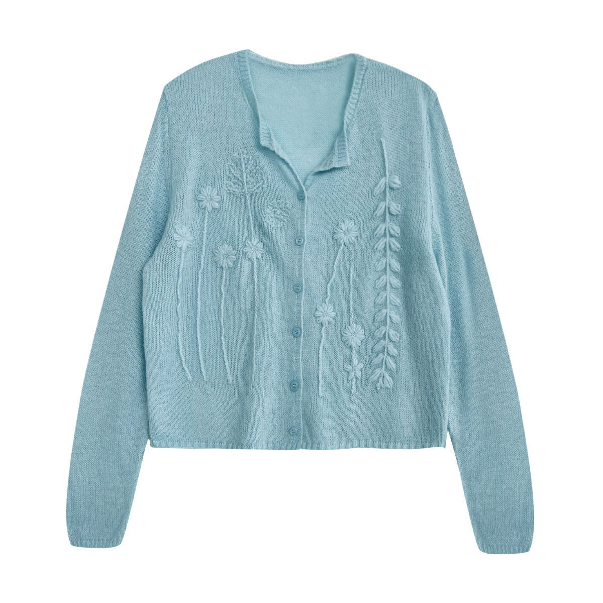 【トップス】春 秋 冬 かぎ針編み刺繍 カーディガン セーター 【JZシリーズ】