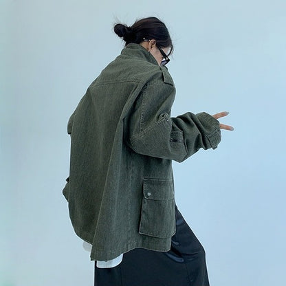 【アウター】春 秋 冬 バーンスタイル ヴィンテージ加工 ワーク ジャケット 【FCシリーズ】