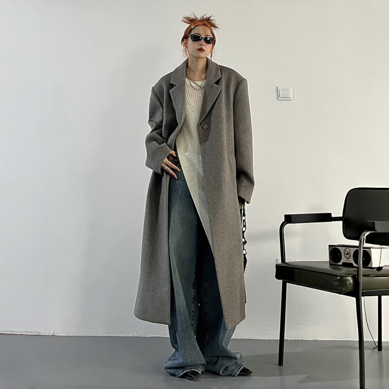 【アウター】春秋冬 今年らしいコーデ ヘプバーン風 高級感  コート【FCシリーズ】