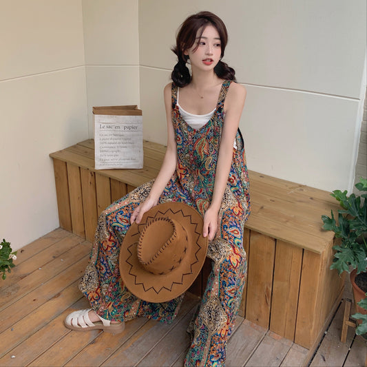 🌟おしゃれさん注目！【ボトムス】ルーズ カジュアル リラックス風 オーバーサイズ 春夏 オールインワン【SHシリーズ】