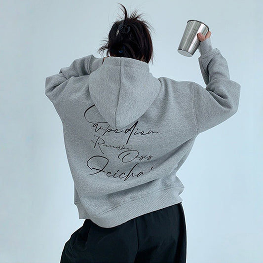 【アウター】春 秋 冬 ゆるシルエット 刺繍 フード付き ジャケット 【FCシリーズ】