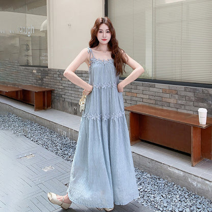 【ワンピース】フレンチ風 美しい 花柄 ノースリーブワンピース【SHシリーズ】