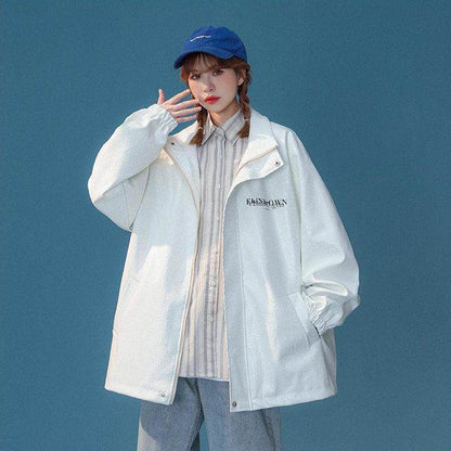 【アウター】ブラック レザー風 大きいサイズ対応 高級感 男女兼用 スタジャン風 PU ジャケット レディース 2026春秋新作 【FCシリーズ】