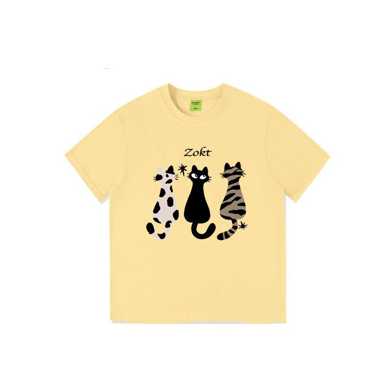 【トップス】人気急上昇 ヘビーウェイト 半袖Tシャツ レディース 夏トレンド アメリカンレトロ デザインカットソー【FCシリーズ】