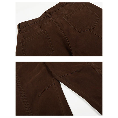 【ボトムス】アメリカンヴィンテージ ルーズシルエット ストレートパンツ レディース【FCシリーズ】