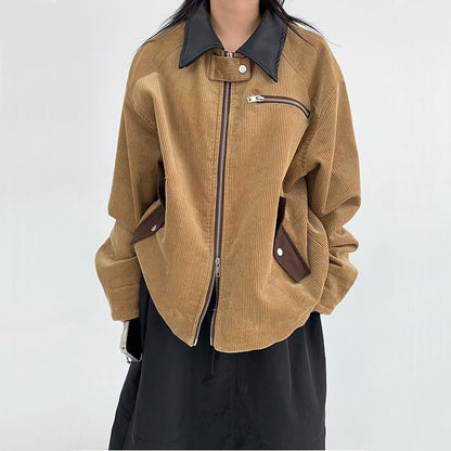 【アウター】春 秋 冬 バーンスタイル コーデュロイ アメリカン ジャケット 【FCシリーズ】