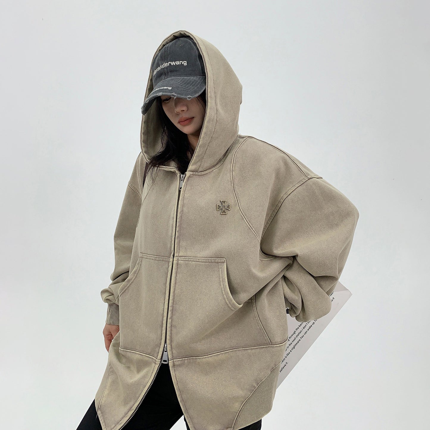 [外套] 美式春秋復古連帽外套 [FC系列]