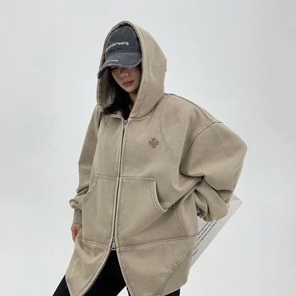 [外套] 美式春秋復古連帽外套 [FC系列]