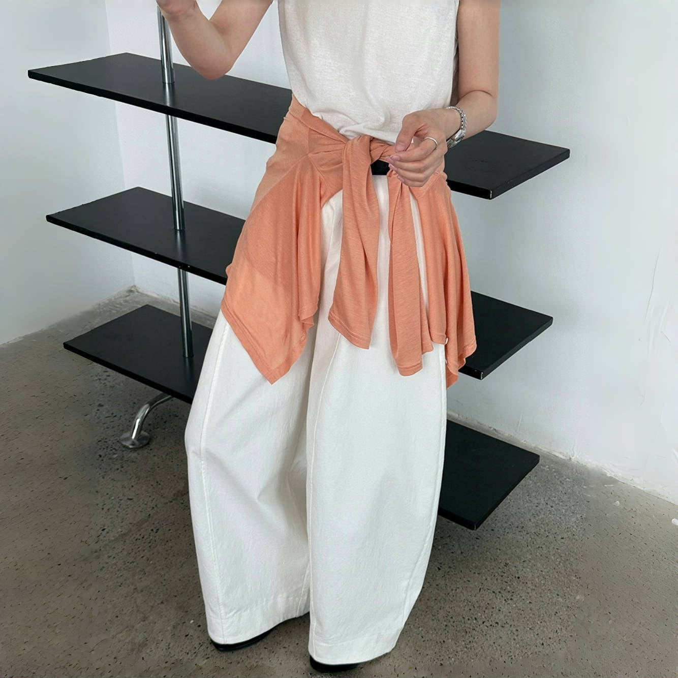 【アウター】夏 春 秋 テンセル 日焼け止め 涼やか カーディガン【SNシリーズ】