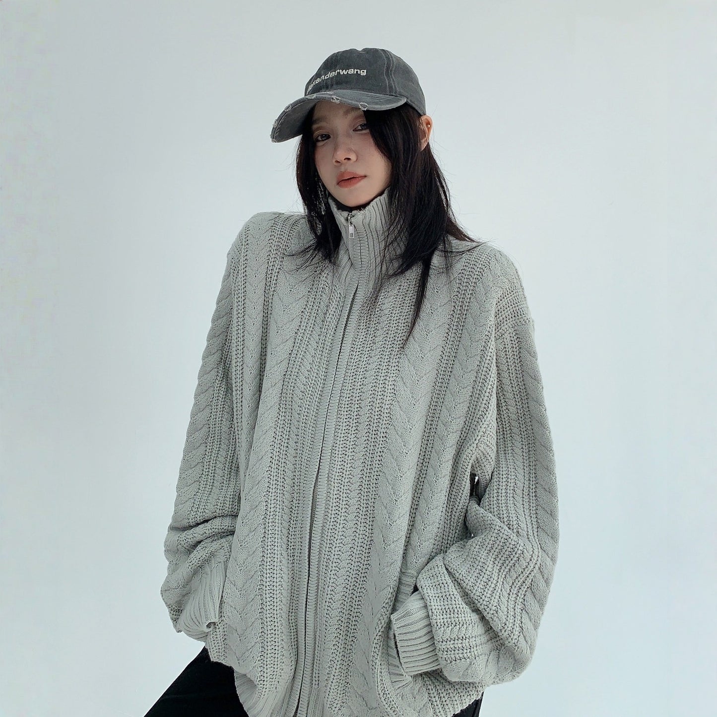 【トップス】レトロ 抜け感 個性的 ニット 【FCシリーズ】