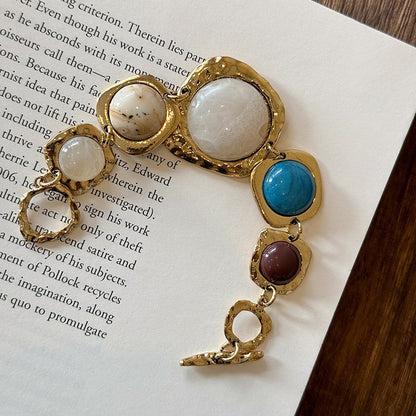 【グッズ】✨新作 レディース ヴィンテージ風 ボヘミアンブレスレット 存在感あり 華やか レトロ調 上品見え 小众デザイン