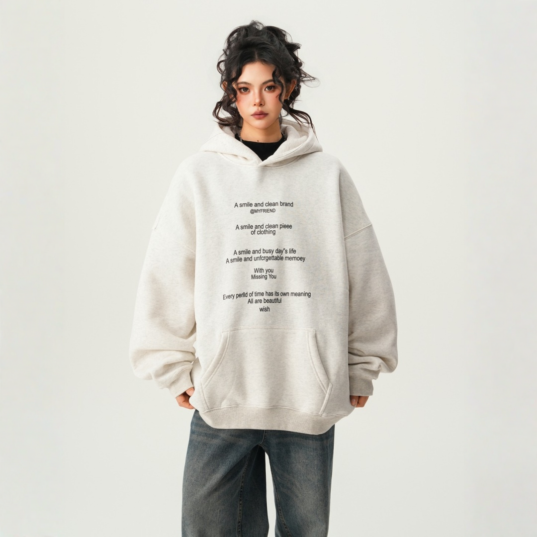 【60%OFF⭐️先行スタート！】【トップス】ヘビーウェイト 春 アルファベットロゴ 秋 冬 ゆったり フード付き パーカー 【FCシリーズ】