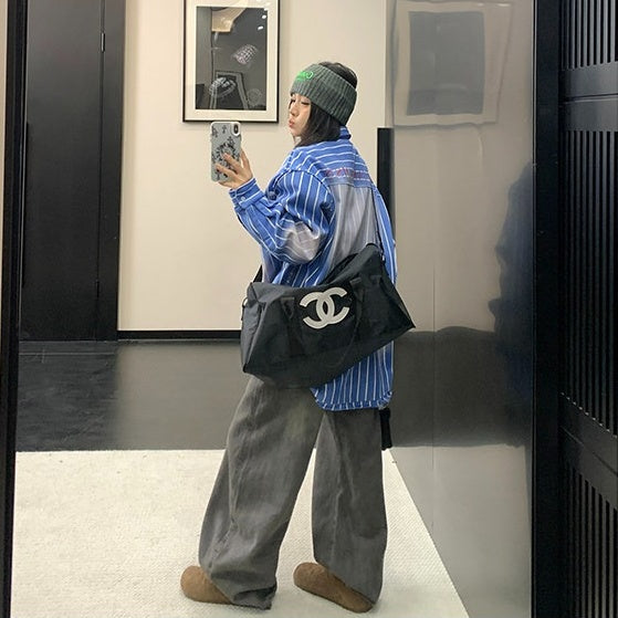 【アウター】ヴィンテージ加工 ストライプ ジャケット アウター 【FCシリーズ】