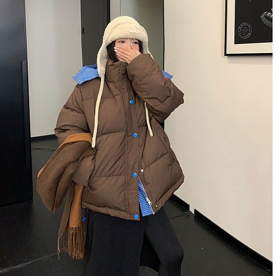 【アウター】リバーシブル 春 秋 冬 レトロ パン型ジャケット 綿入れコート 【FCシリーズ】