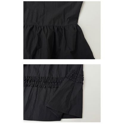 [洋裝] 夏日新品 法式奧黛麗風無袖背心裙 提亮膚色 [JZ系列] 