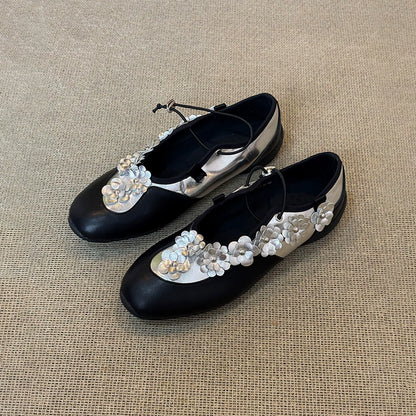 【シューズ】バレエ風 メリージェーン パンプス 【JZシリーズ】