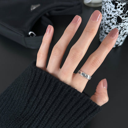 ✨5点選べて ¥8,999✨【50+タイプ展開】【グッズ】国風不規則オープンリング レディース 個性派 シンプル 高見え デイリーアクセサリー