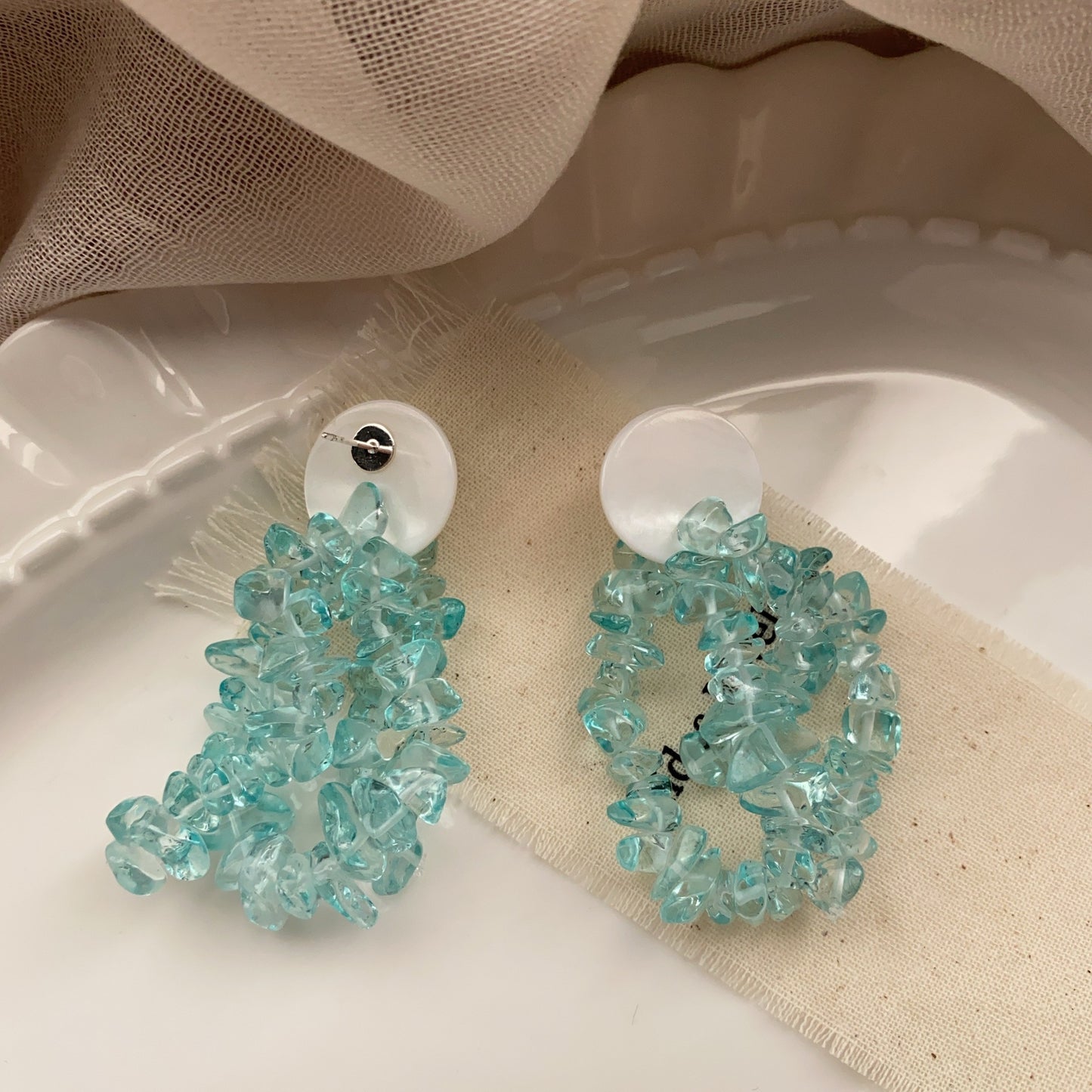 【🎁 B2G1｜先行スタート！】【グッズ】春 秋 夏 冬 アイランドバケーション風  シェル ピアス