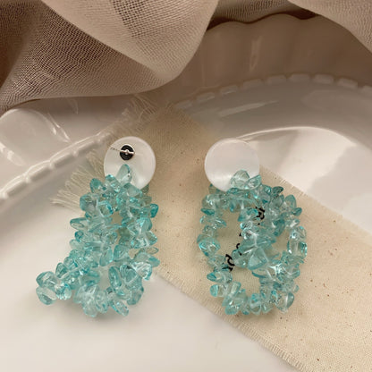 【🎁 B2G1｜先行スタート！】【グッズ】春 秋 夏 冬 アイランドバケーション風  シェル ピアス