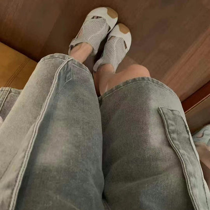 【シューズ】【15～20日内発送】夏 スリッポン クロスストラップ バックストラップ スポーツサンダル 【JZシリーズ】