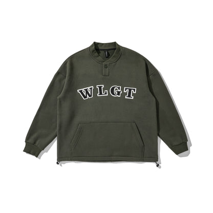 【トップス】刺繍 裏起毛 春 秋 冬 BF風 プルオーバー パーカー 【FCシリーズ】