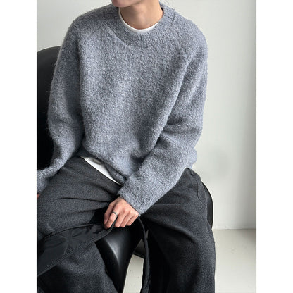 【トップス】ウール粒ボア風 プルオーバー セーター 【JZシリーズ】