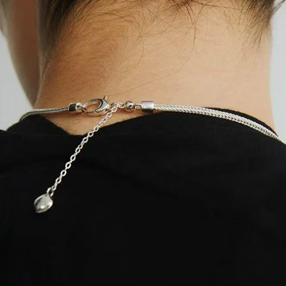 【🎁 B2G1｜先行スタート！】【グッズ】変形クリスタルペンダント 小粒ネックレス／デザインチョーカー