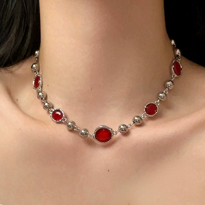 【🎁 B2G1｜先行スタート！】【グッズ】デザイン感 ネックレス レディース INS風 人気 ラグジュアリー クリスタル チョーカー アクセサリー