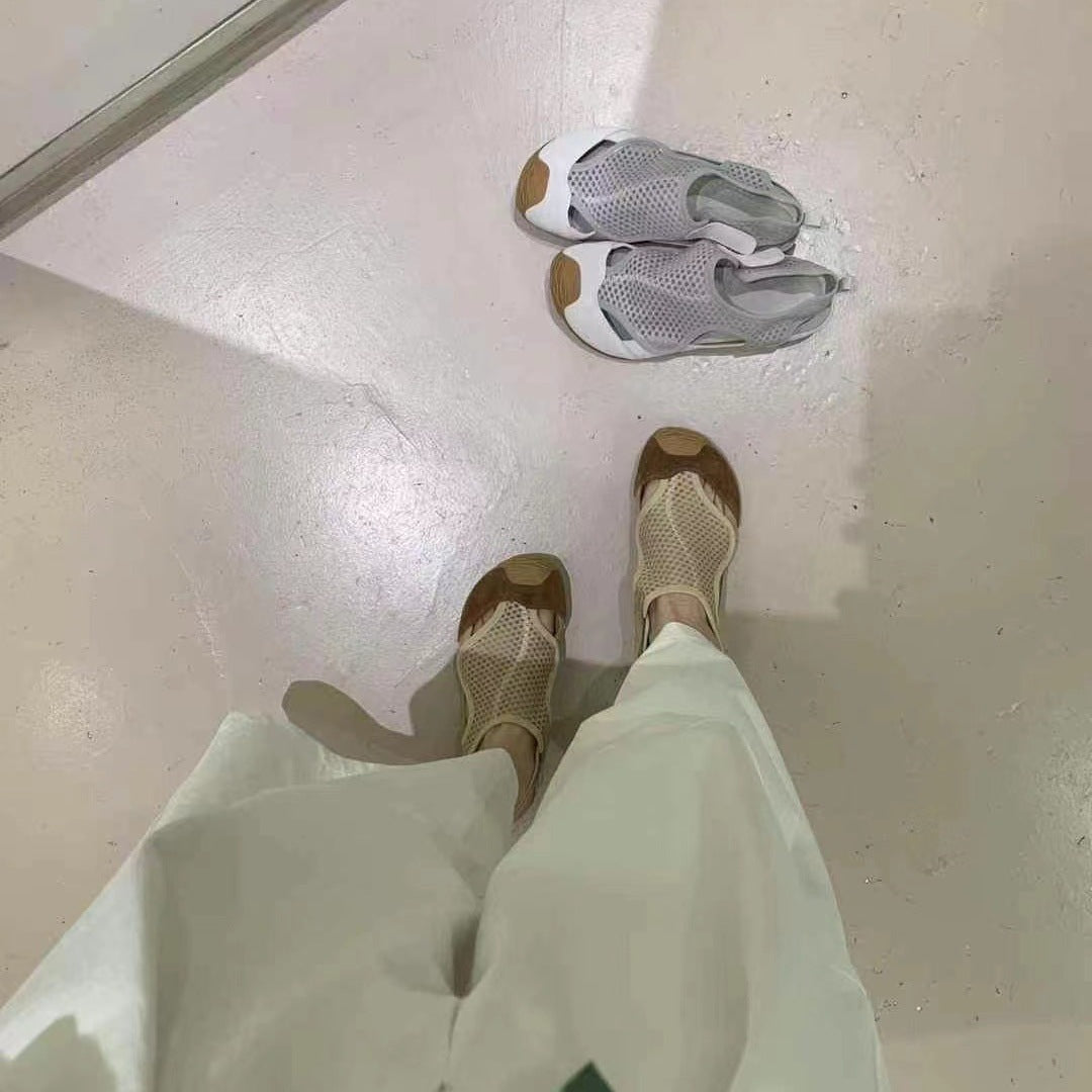 【シューズ】【15～20日内発送】夏 スリッポン クロスストラップ バックストラップ スポーツサンダル 【JZシリーズ】