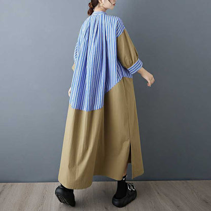 【ワンピース】春 秋 冬 切り替えフレンチレトロ シャツ ワンピース 【SHシリーズ】