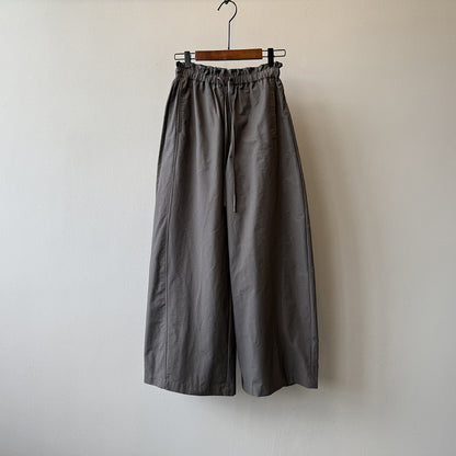 【ボトムス】アメリカン ワイドレッグ レディース 秋 ヴィンテージシルエット ドレープ感 ウエストゴム バルーンパンツ【JZシリーズ】