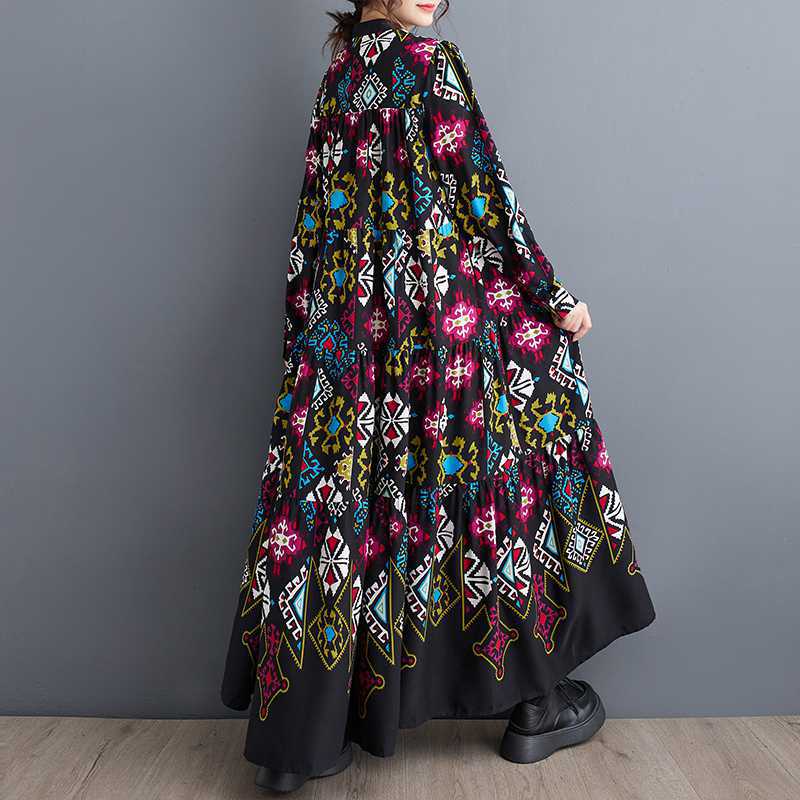 【ワンピース】春 秋 冬 新作 おしゃれな 長袖 大きいサイズ ワンピース 【SHシリーズ】