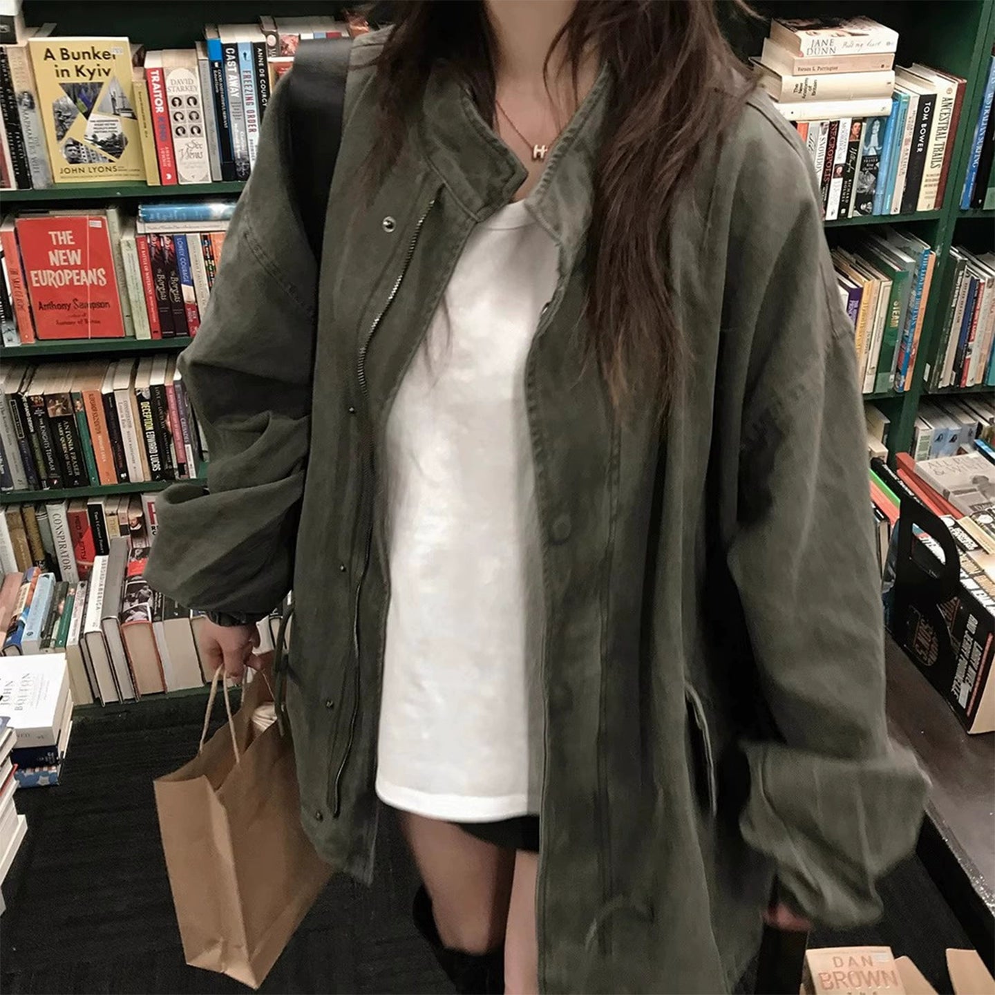 【アウター】春 秋 ジップアップ スタンドカラー ジャケット 【JZシリーズ】