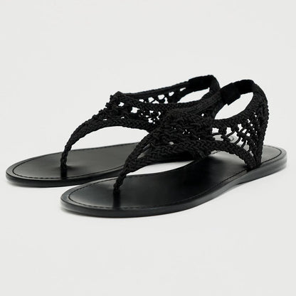 【シューズ】夏 個性派デザイン トングタイプ ローマン サンダル 【JZシリーズ】