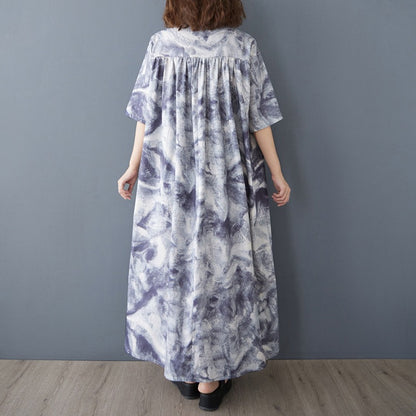 【ワンピース】ゆったり ショールカラー ロングシャツドレス ボタンディテール 体型カバー 大きいサイズ レディース 半袖ワンピース
【SHシリーズ】