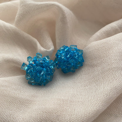 【🎁 B2G1｜先行スタート！】【グッズ】春 秋 夏 冬 ナチュラル リゾート風 編み レジン ピアス