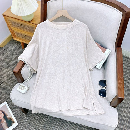 【トップス】高品質 シンプル ゆったり 夏コーデにぴったりの着回し抜群 半袖 Tシャツ【JZシリーズ】