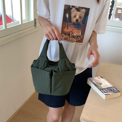 【バッグ】ニッチ キャンバス ミニバッグ バケツバッグ ハンドバッグ 【JZシリーズ】