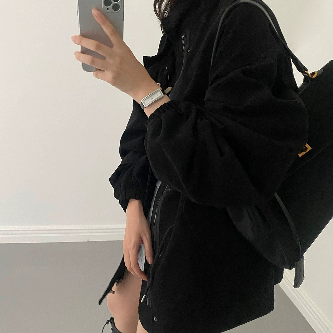 【アウター】春 秋 ジップアップ スタンドカラー ジャケット 【JZシリーズ】