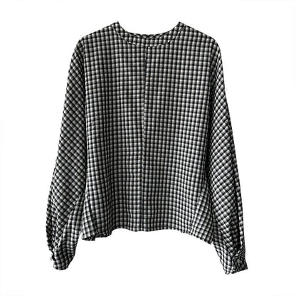 【トップス】春 秋 冬トレンド  格子柄 シャツ 【JZシリーズ】