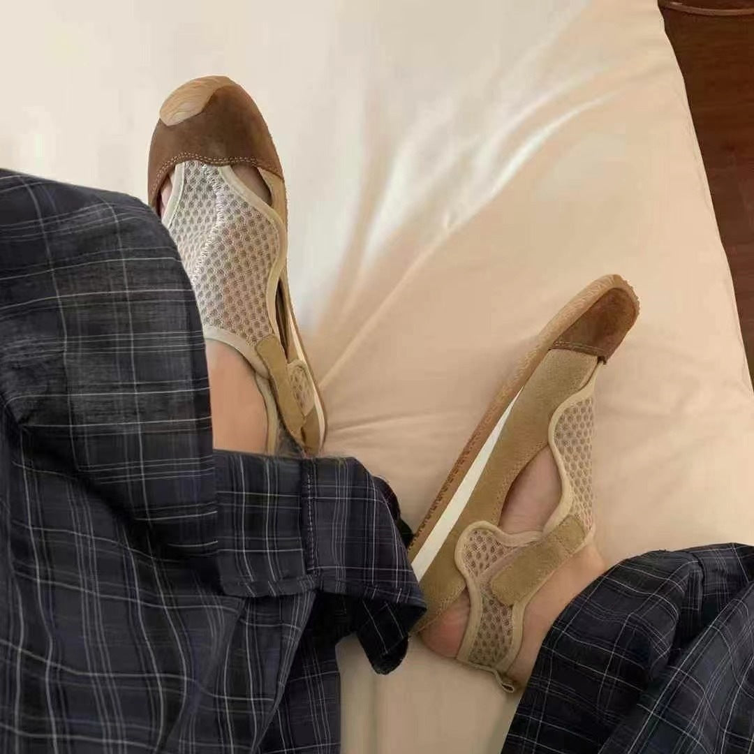 【シューズ】【15～20日内発送】夏 スリッポン クロスストラップ バックストラップ スポーツサンダル 【JZシリーズ】