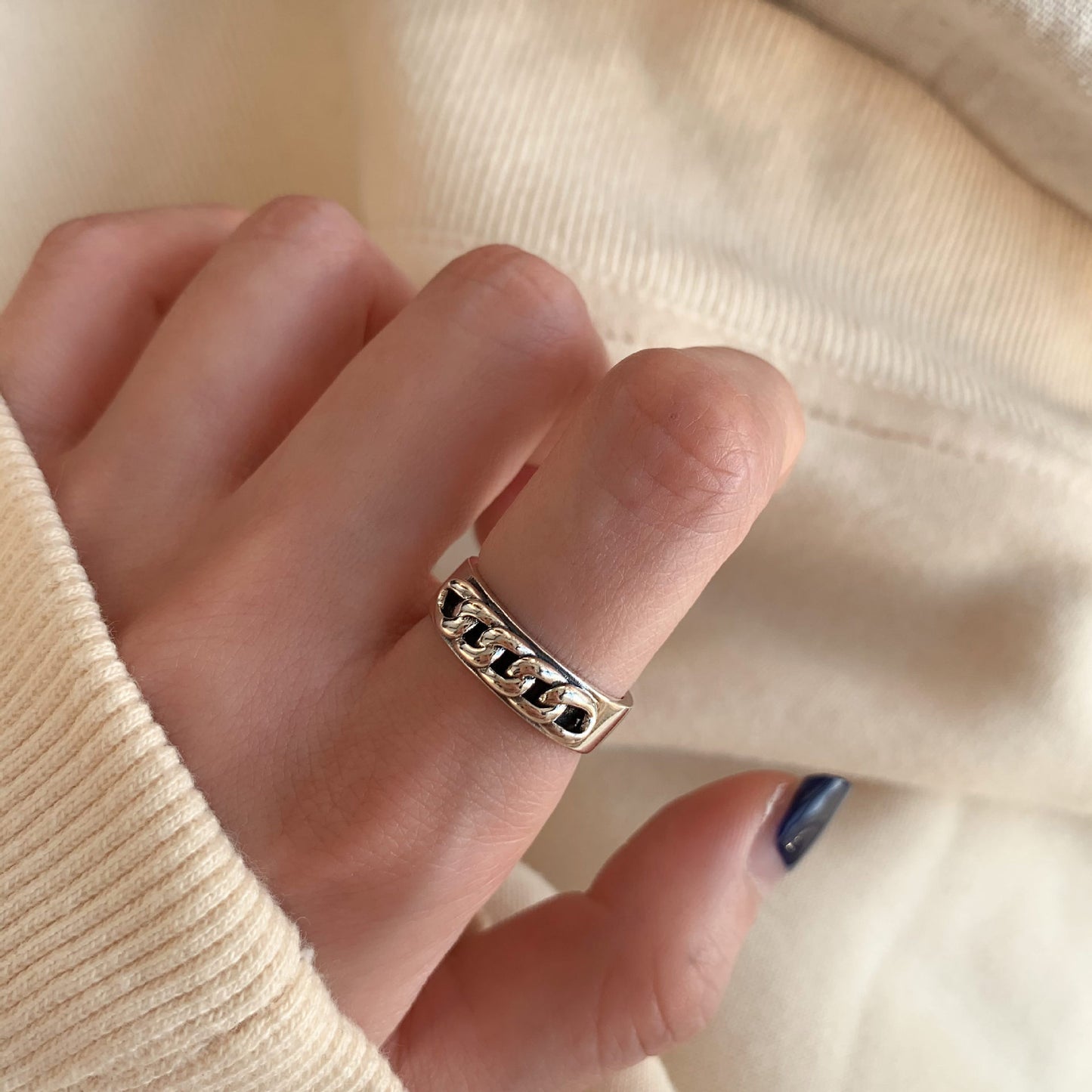✨5点選べて ¥8,999✨【50+タイプ展開】【グッズ】国風不規則オープンリング レディース 個性派 シンプル 高見え デイリーアクセサリー